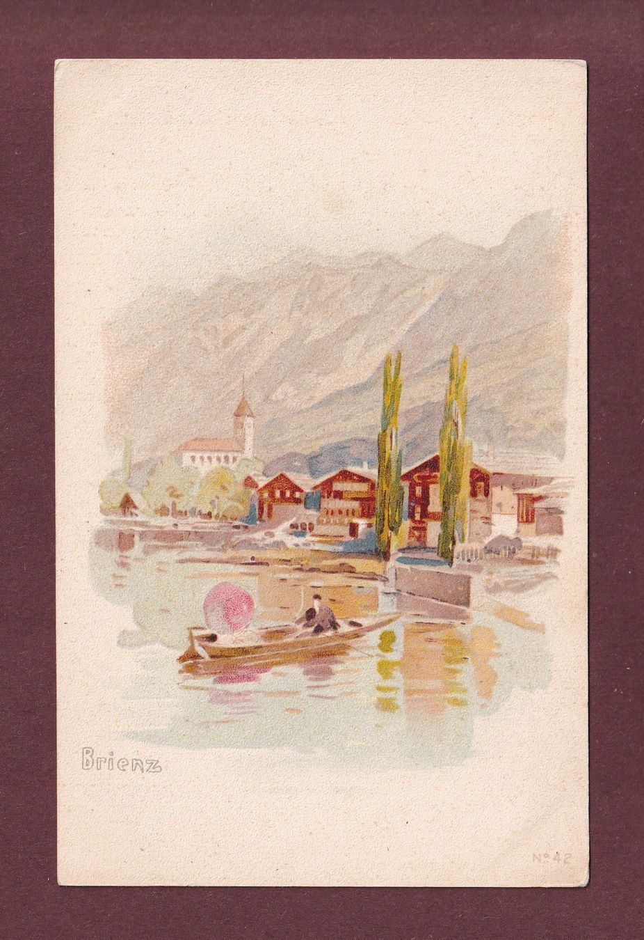 Ansichtskarten: BRIENZ - Vouga – Gebraucht aus Pully von nicecards