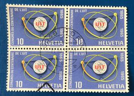 4 er Block Nr.436 mit Vollstempel  Horw