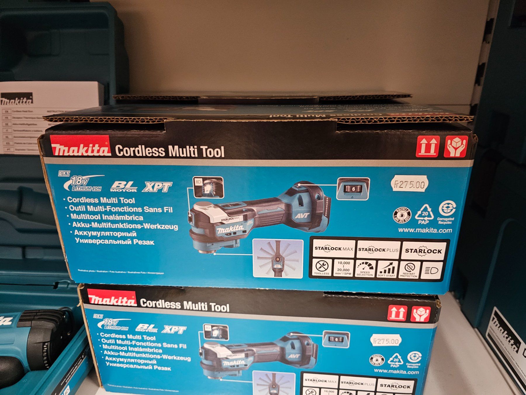 Makita Alle Werkzeuge: Makita Akku Multifunktionswerkzeug DTM52 – Neu und originalverpackt aus Koppigen von  1