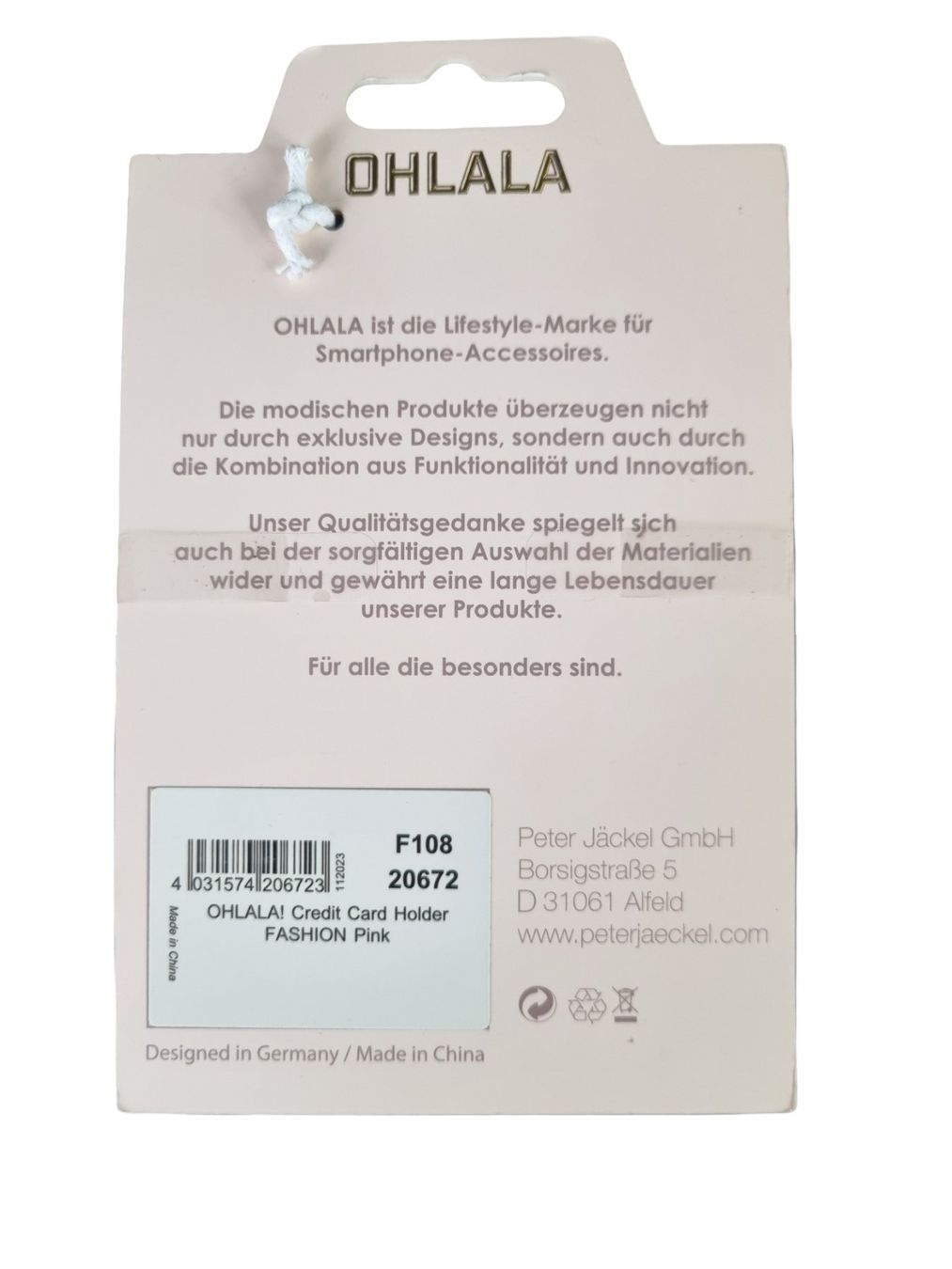 Altro in  Abbigliamento & Accessori: OHLALA Credit Card Holder/Pink Farbe – Usato da Wangen b. Olten venduto da Restwert_Wangen 2