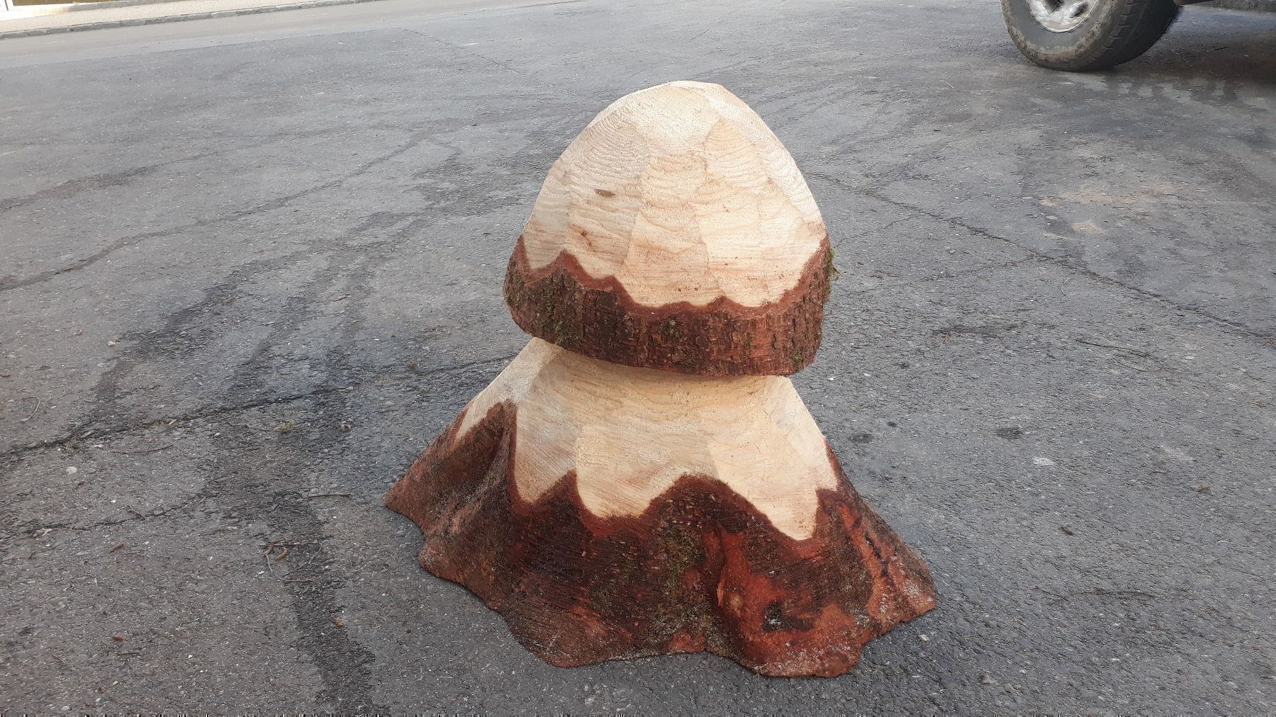 Statuette: Pilz figur holz – Usato da Ruswil venduto da valtra73 3
