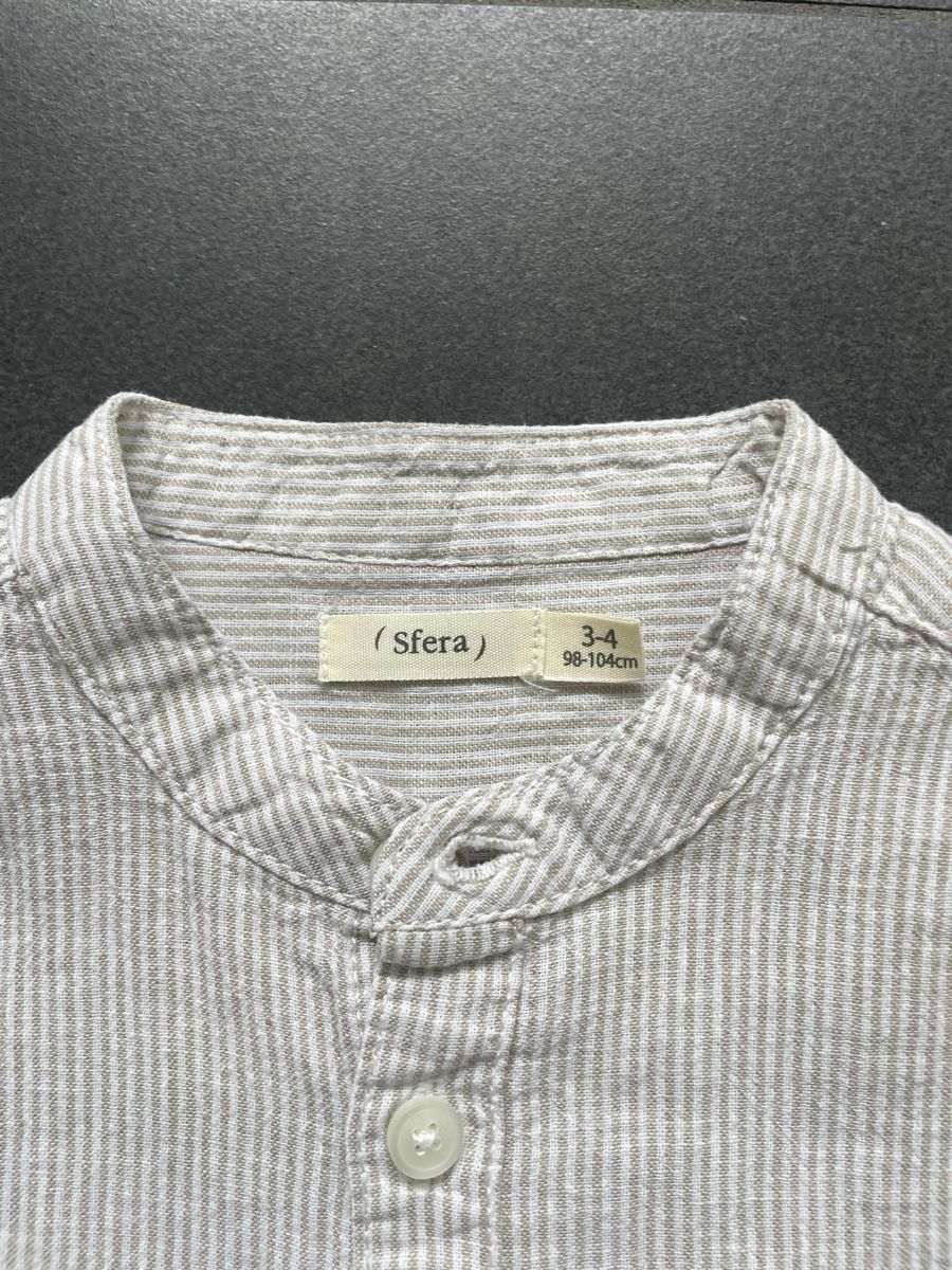 Camicie, T-shirt & Polo: Hemd Gr. 98/104 Sfera – Nuovo (secondo la descrizione) da Aesch ZH venduto da lawas 1