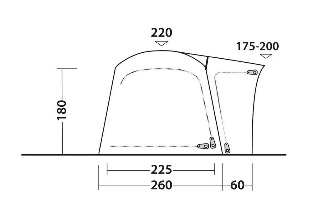 Outwell Vorzelte & Markisen: Busvorzelt Outwell Bremburg Air, neuwertig – Gebraucht aus Bern von Wayan0 2