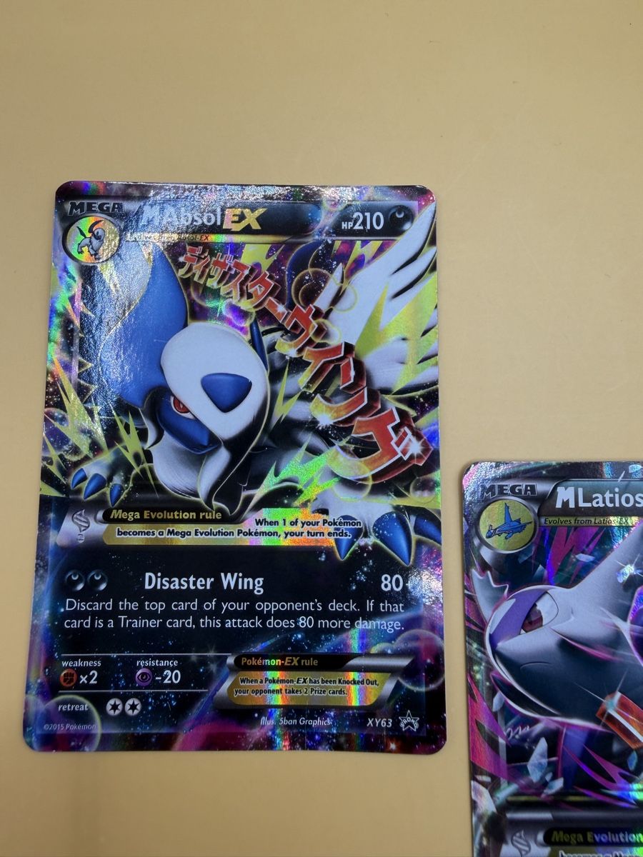 Pokémon Carte collezionabili: Mega Latios EX & Mega Absol EX – Usato da Wetzikon ZH venduto da KartenKid 3