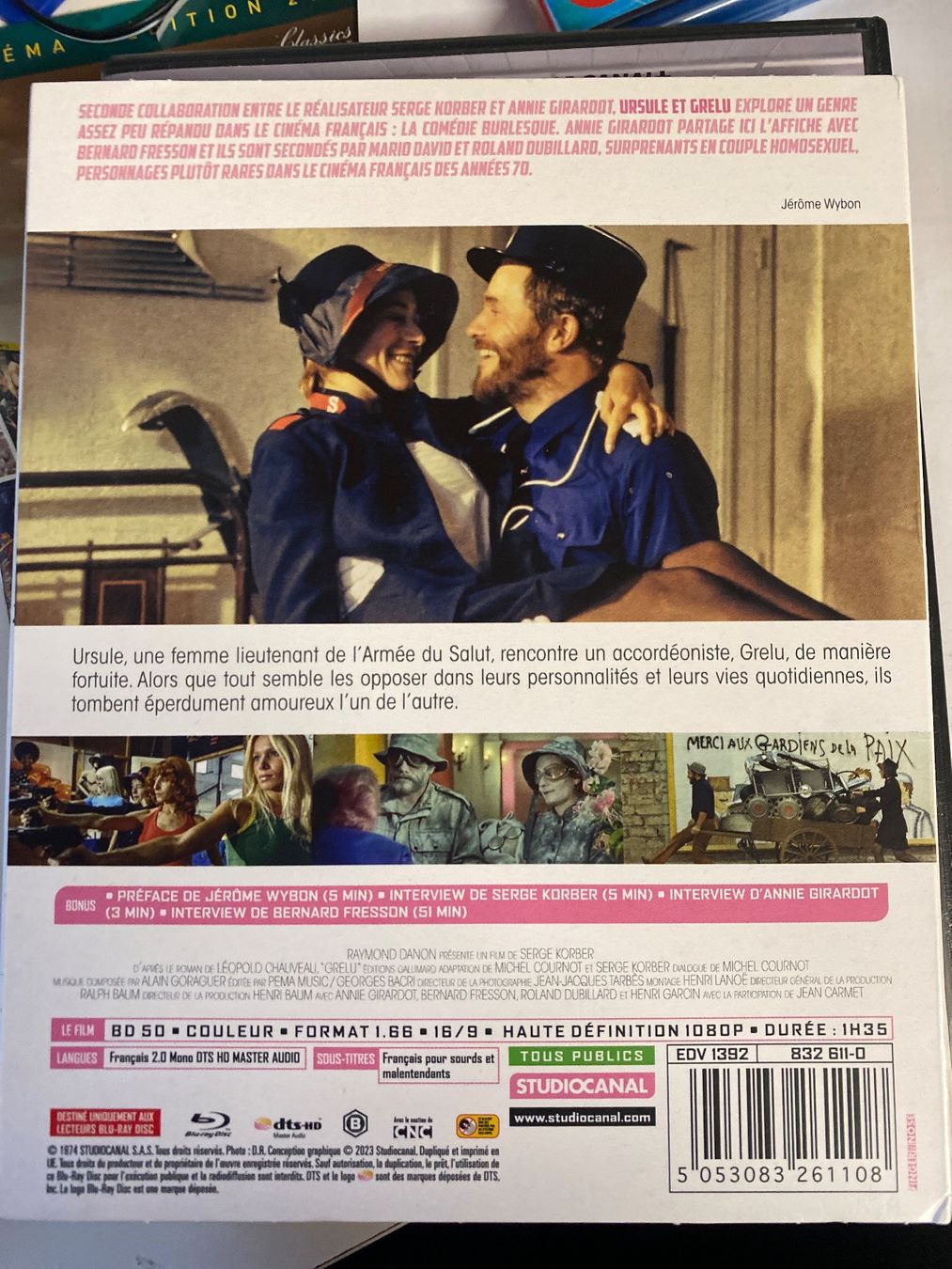 Tutti i DVDs: Blu-ray -  "Ursule et Grelu" Annie Girardot – Usato da Le Brassus venduto da cinema13 1