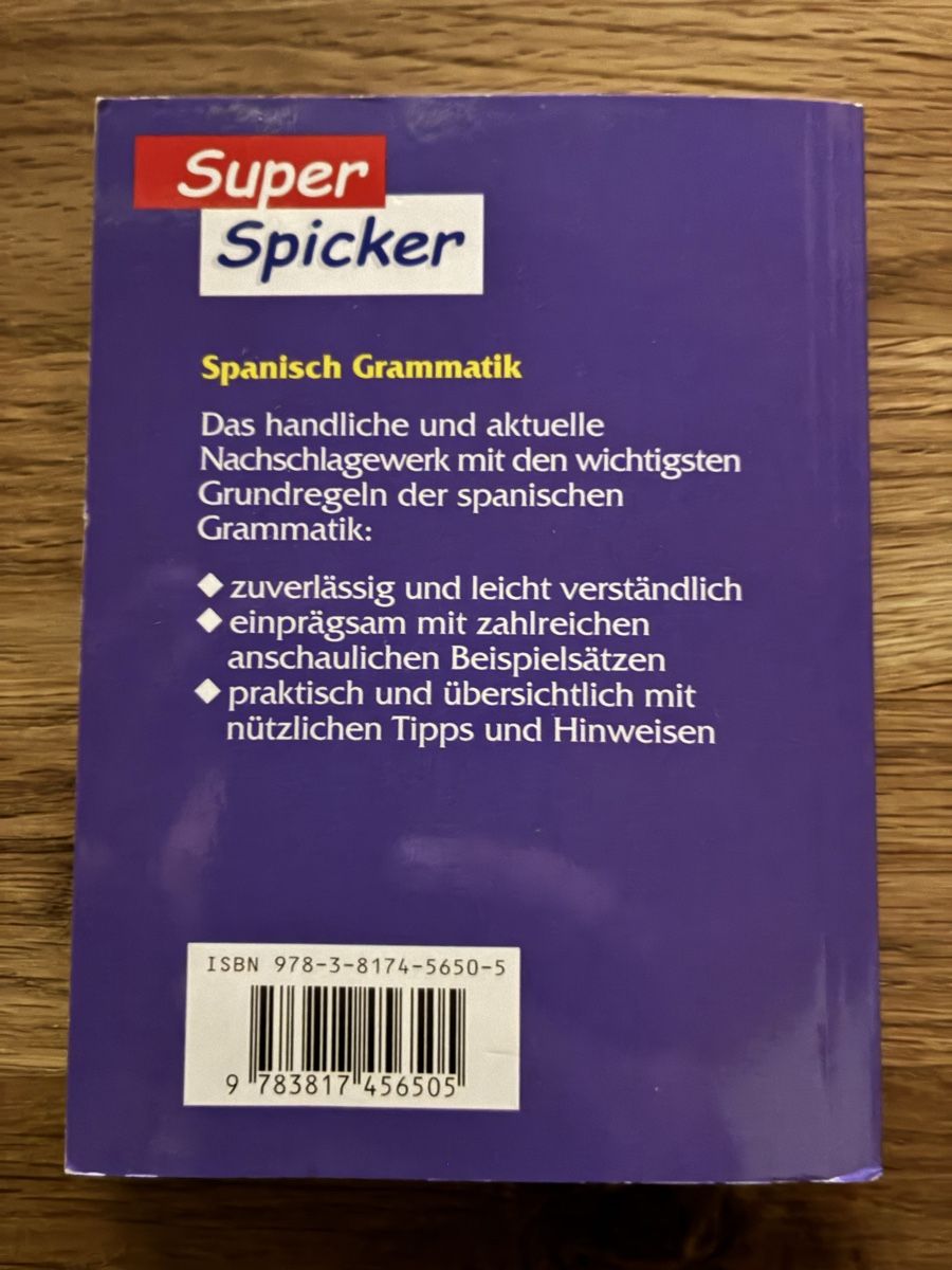 Bücher: Super Spicker Spanisch schnell & easy – Gebraucht aus Wattenwil von Jasa79 6