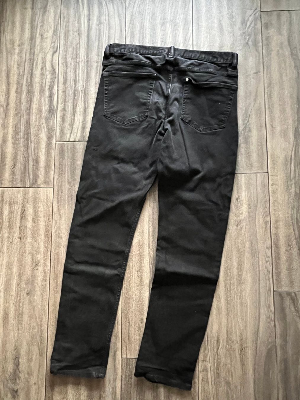 H&M Jeans: Schwarze Denim Five Pockets Jeans von H&M – Gebraucht aus Strengelbach von Lucaernest 2