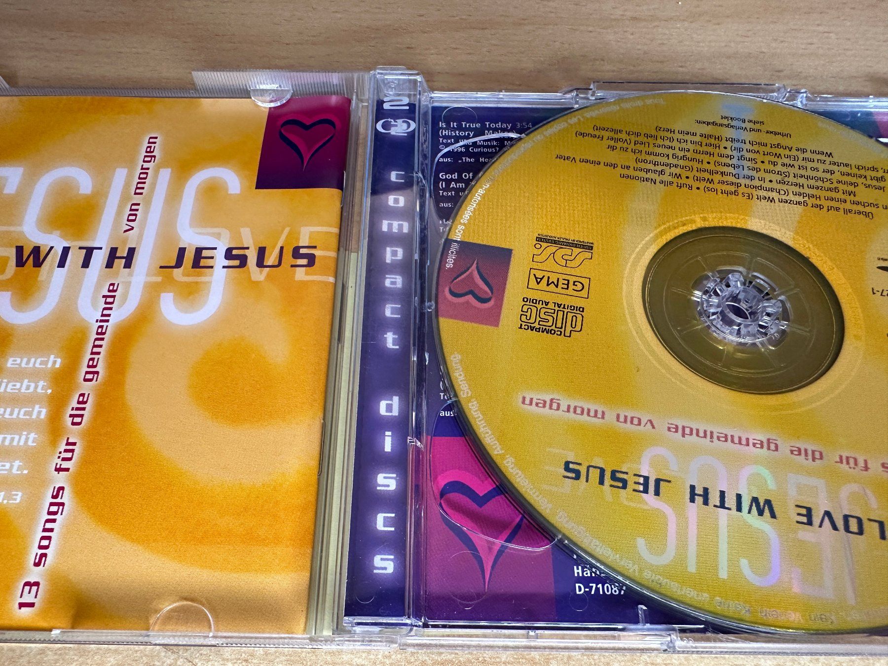 R6 Arne Kopfermann - In Love With Jesus 1 - 2 CD (Gebraucht) in Rikon ...