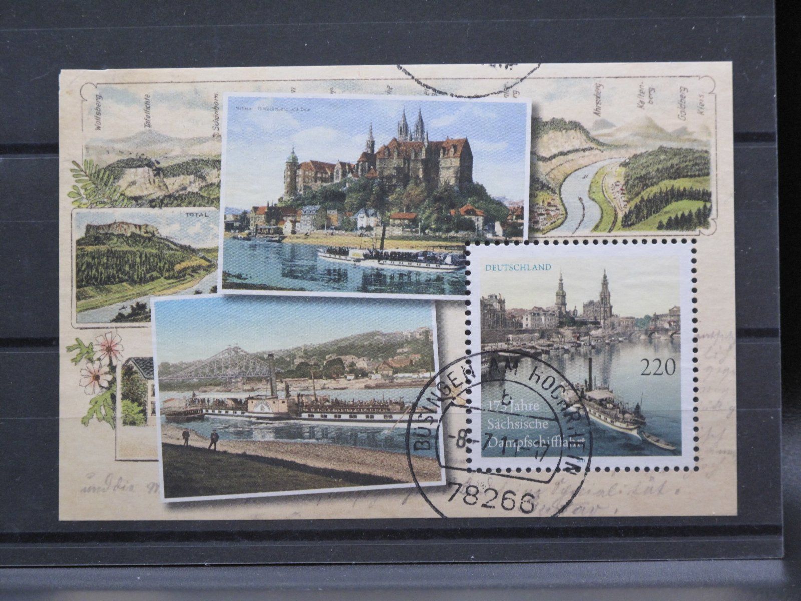 Tous les timbres: BRD 2011 Dampfschifffahrt Block 78 gest. – D'occasion à Wil SG par fva01