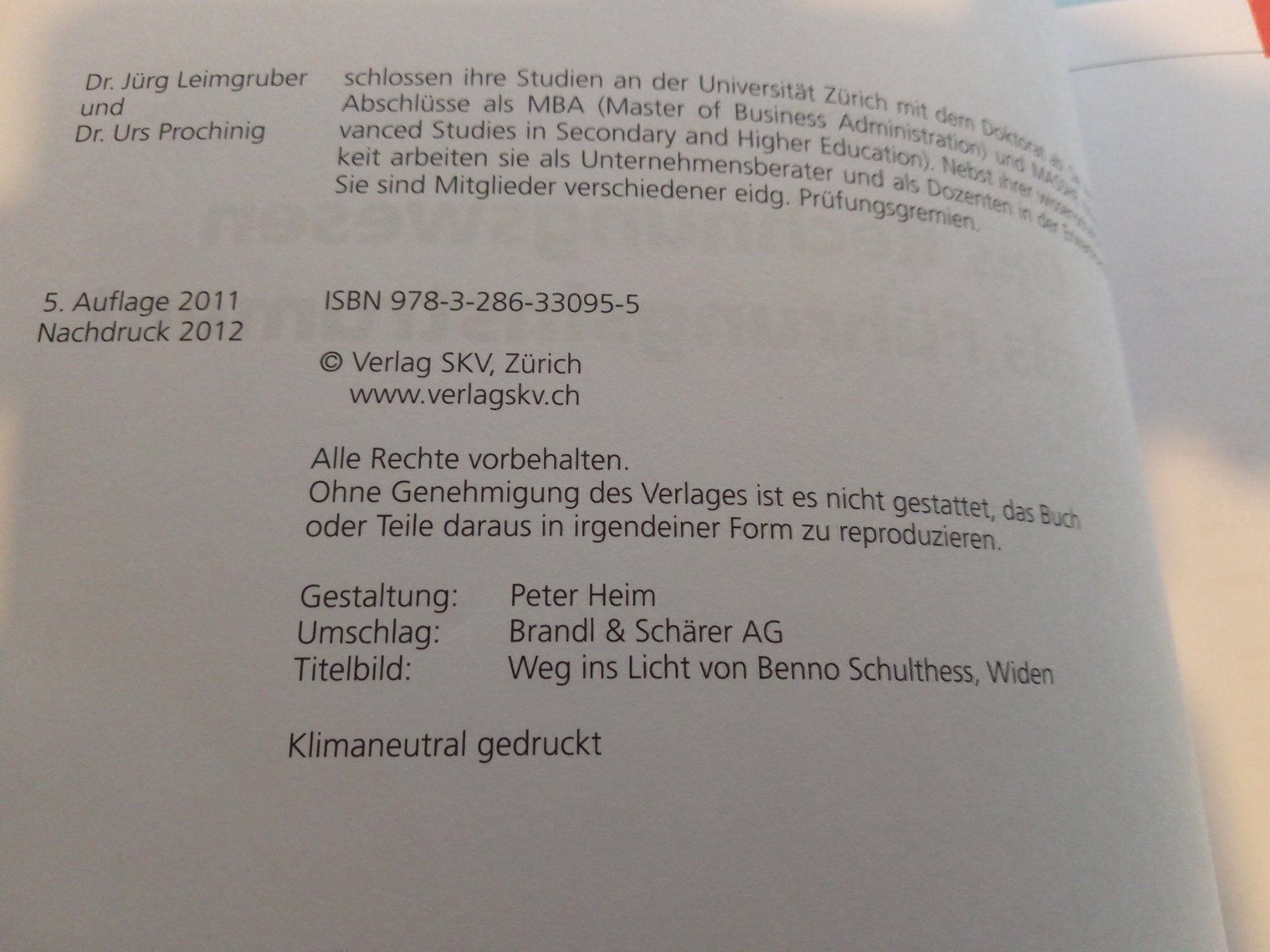 Libri: Führungsinstrument – Usato da Dulliken venduto da krestik79 1