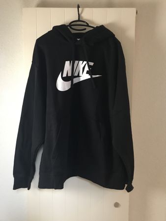 Nike Hoodie Pullover XXL schwarz,