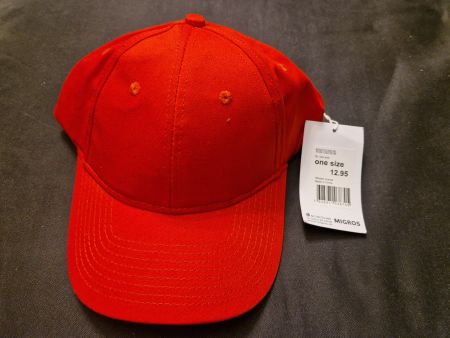 Casquette rouge neuve, taille unique - Look tendance !