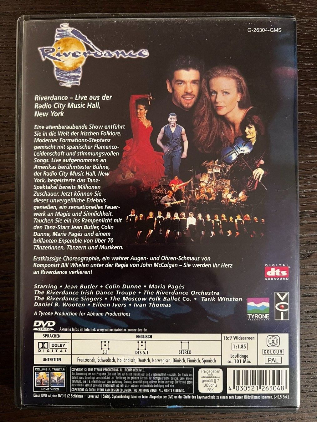 Tutti i DVDs: Riverdance - Die Show – Usato da Zürich venduto da FilmFreunde 1