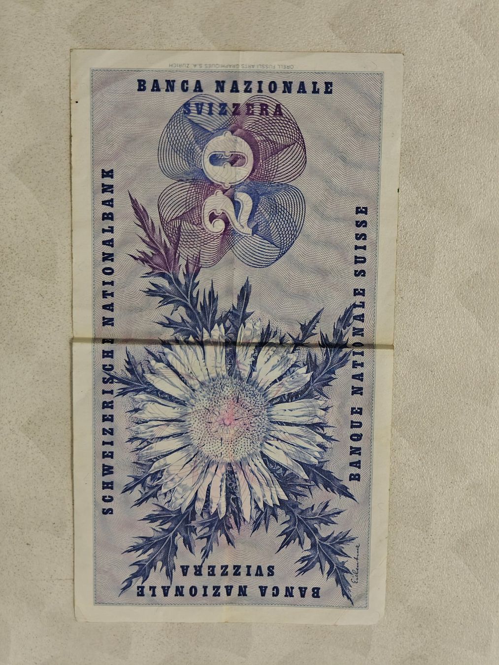 Banconote: Alte Zwanzigfranken Note 1973 – Usato da Bad Zurzach venduto da Agia 1