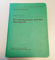 Armee,Reglement,Handgranate und Sprengrohr,Militär
