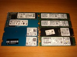 1 stück 256gb m.2 nvme ssd. Getestet.