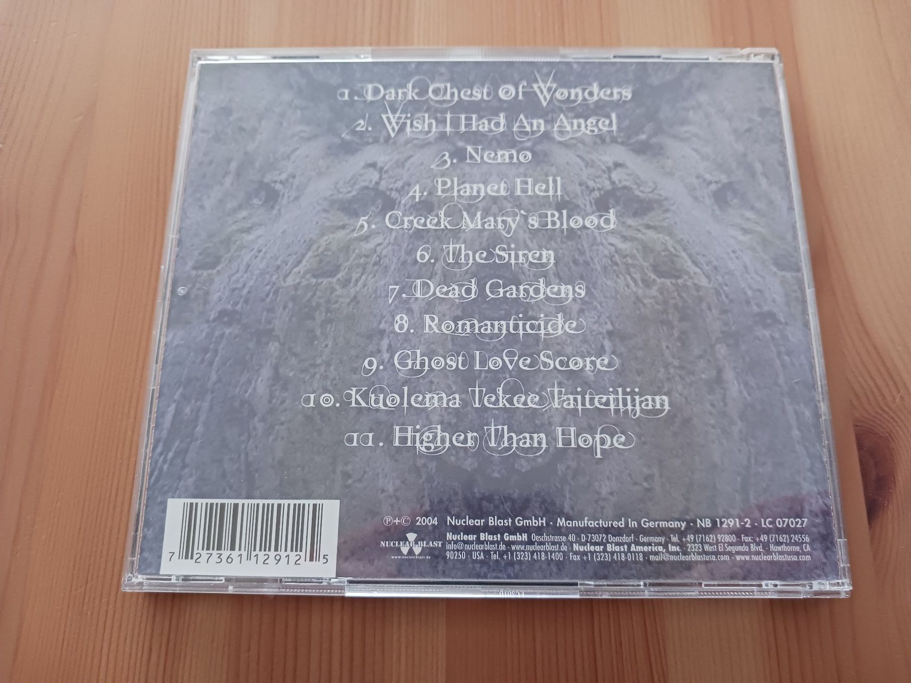 CD: Nightwish - Once, CD 2004 – Usato da St. Gallen venduto da KCC 1