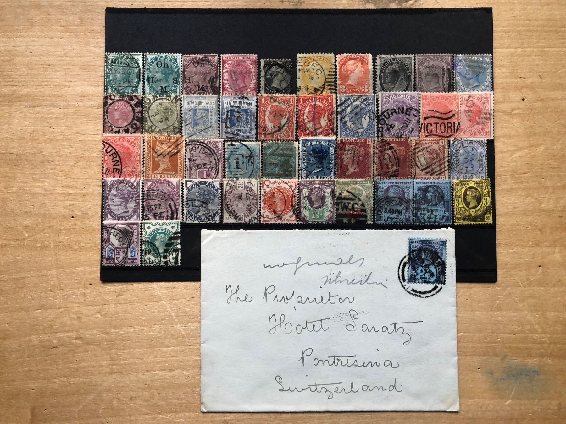 Tous les timbres: GB Victoria – D'occasion à Neuchâtel par Atahuallpa