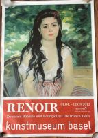 Werbeplakat Renoir Kunstmuseum Basel 2012 - Weltformat F4
