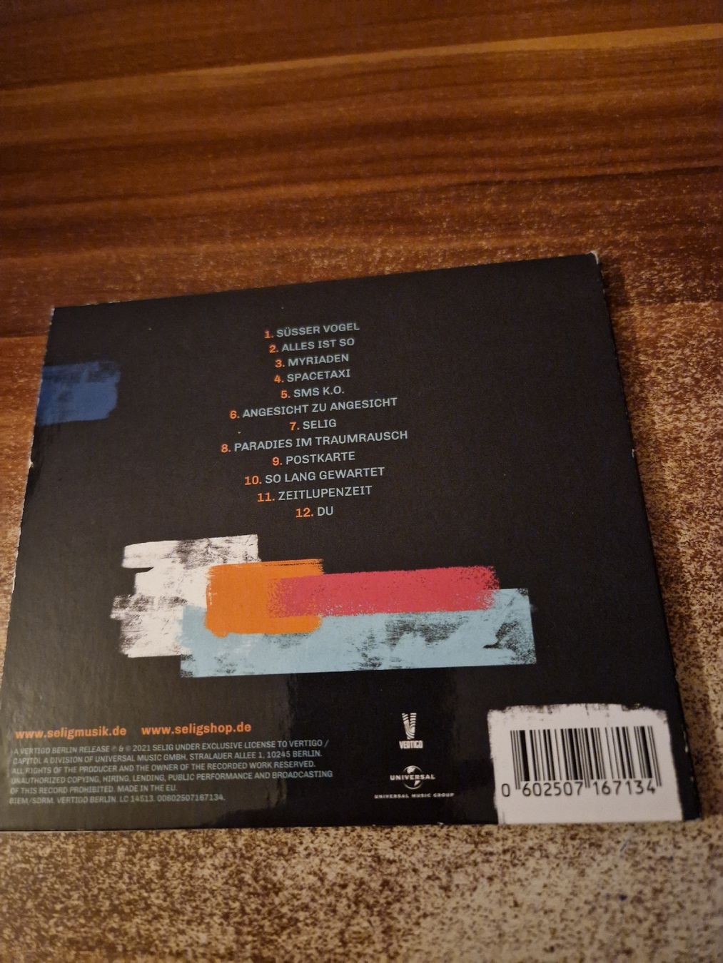 CD: Selig - Myriaden – Usato da Wattenwil venduto da Mage66 1