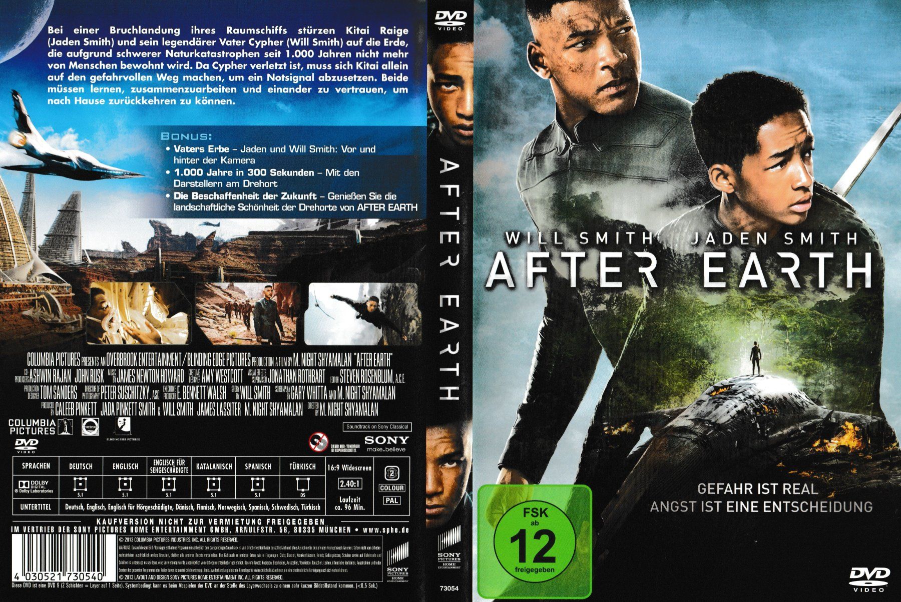 Tutti i DVDs: DVD - After Earth – Usato da Langnau am Albis venduto da MediaRescuerKeLoX