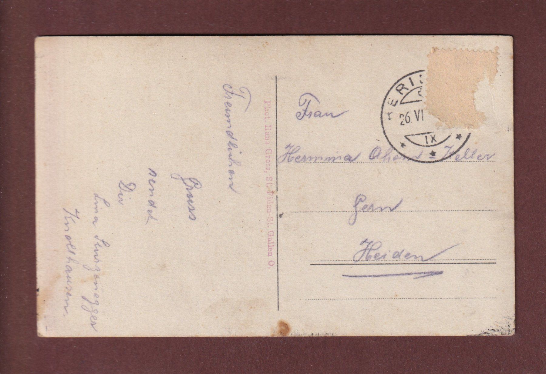 Cartoline postali: WATTWIL - Krankenhaus – Usato da Pully venduto da nicecards-shop 1