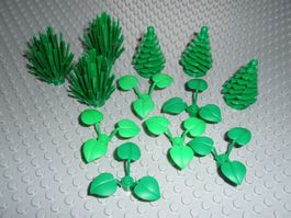 Lego - diverse Pflanzen / Sträucher / Bäume