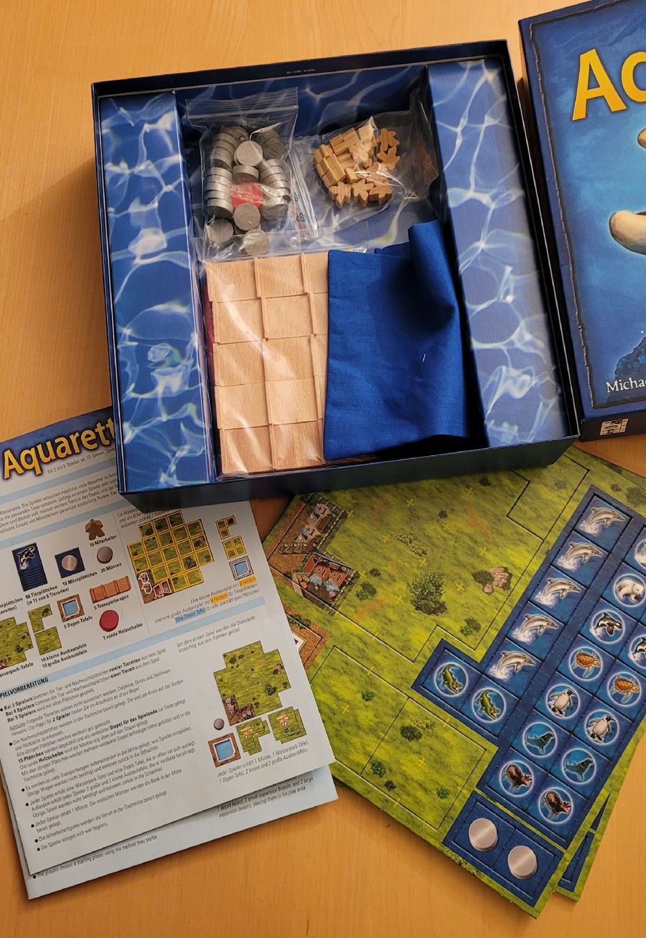 Giochi: Zooloretto + Aquaretto + Erweiterung - Brettspiel – Nuovo (secondo la descrizione) da Madiswil venduto da Laubfleck 5