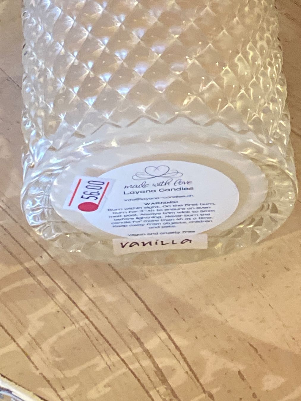 Candele: BIO SOJAWACHS DUFTKERZE-GROSS-VANILLE – Nuovo e nell'imballaggio originale da Meienried venduto da ManuelaBoutique 5