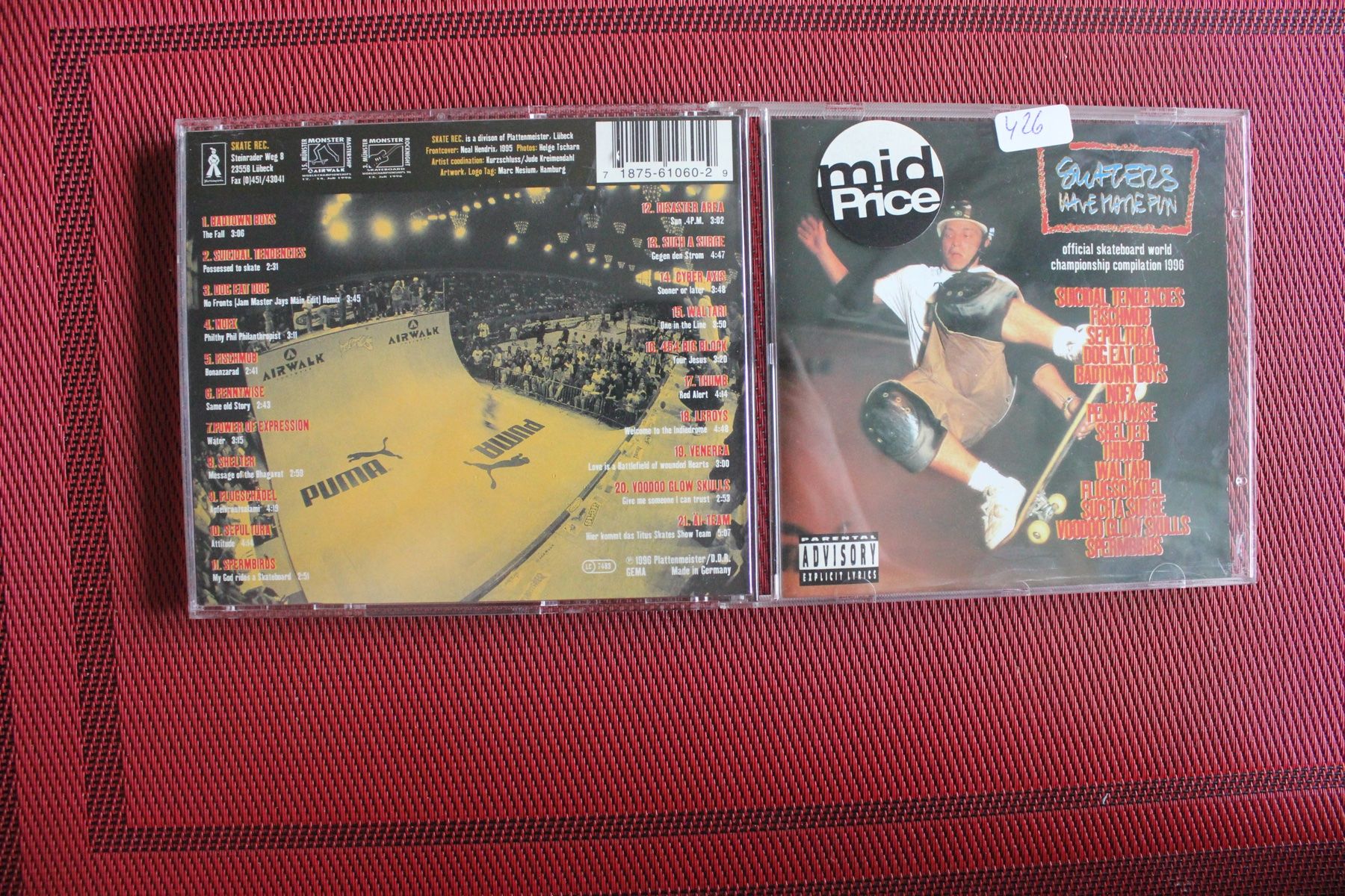 CD: Skaters Have More Fun von Various | CD | (426) – Usato da Geroldswil venduto da CD-Verkauf-2022