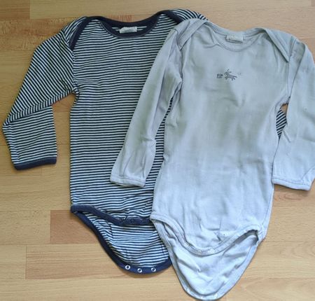 2x Body langarm Grösse 98/104 guter Zustand
