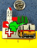 POSTAUTO BASELLAND LAUFEN PIN ENAMEL