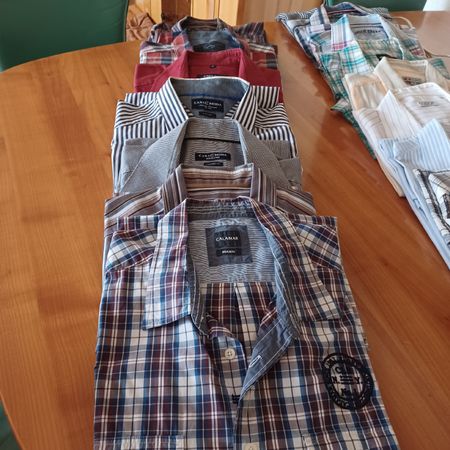 Herrenhemden Gr.48-50 , XL- 4XL Sommerhemden , Winterhemden