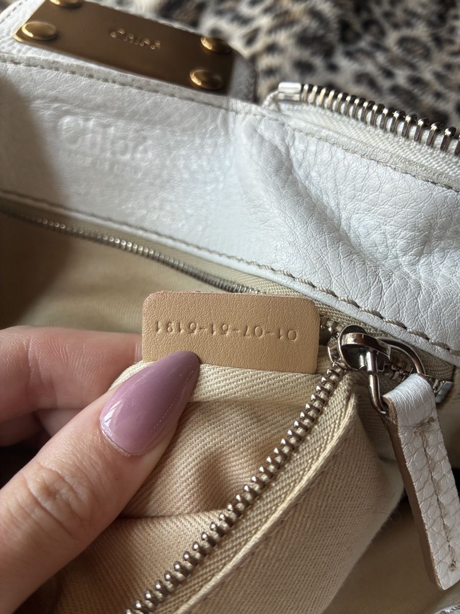 Chloé Borse da donna: Chloé Paddington bag weiss – Usato da Urdorf venduto da Lija.x 2