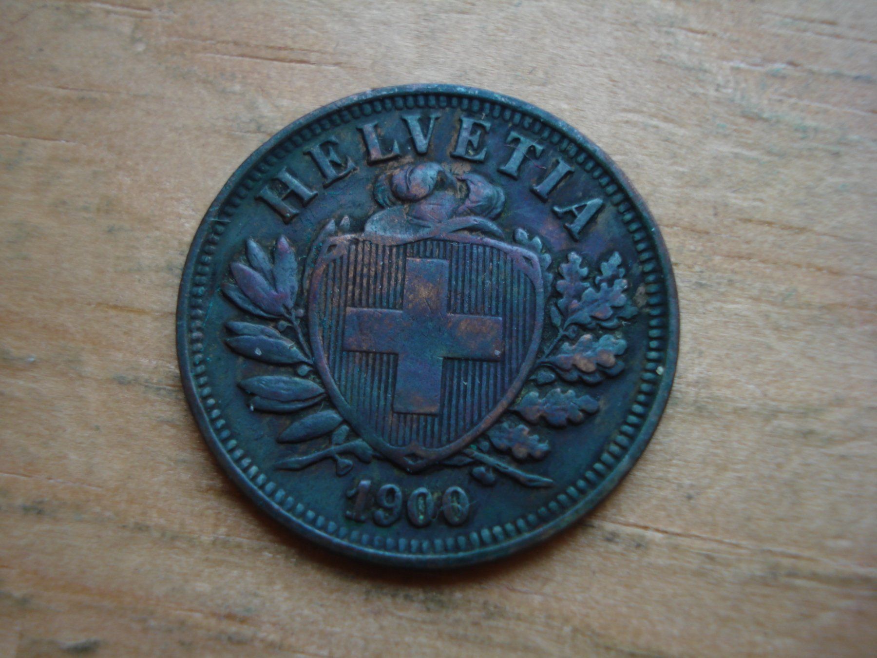 Tutti le monete: (W5) 2 Rappen 1900 – Usato da Erlach venduto da Net-Coins