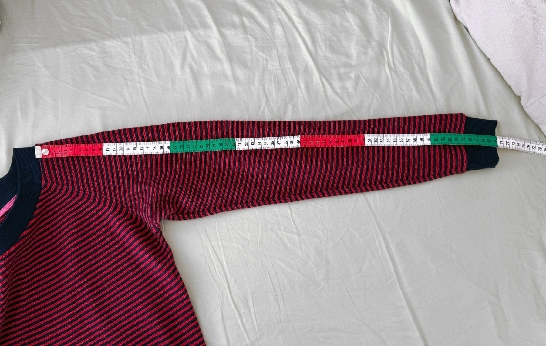 Maglioni & Felpe: Baumwoll Strickpullover rot blau, M, komplett erneuert – Nuovo (secondo la descrizione) da Luzern venduto da good.dog 8