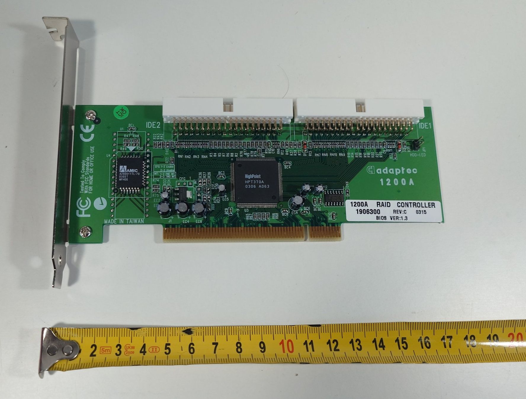Laufwerke & Adapter: Adaptec ATA RAID 1200A RAID Controller, getestet Win10 – Gebraucht aus Ostermundigen von Chrisascht 8
