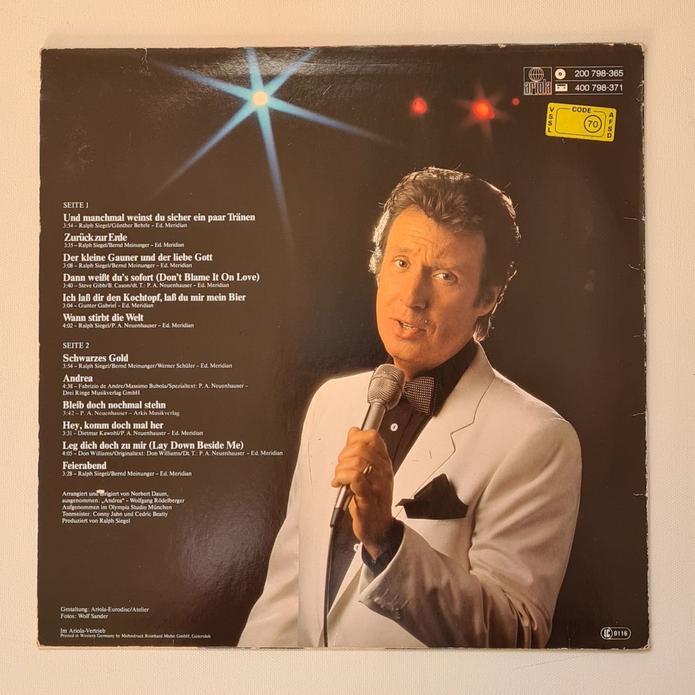 Dischi in vinile: LP | Ein Abend mit Peter Alexander – Usato da Dietikon venduto da Jacky1983 1