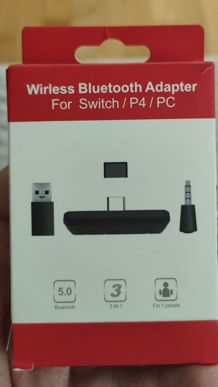 Laufwerke & Adapter: Neuer Bluetooth 5.0 Adapter für Switch, PS4 und PC – Neu und originalverpackt aus Bassersdorf von zoooropa
