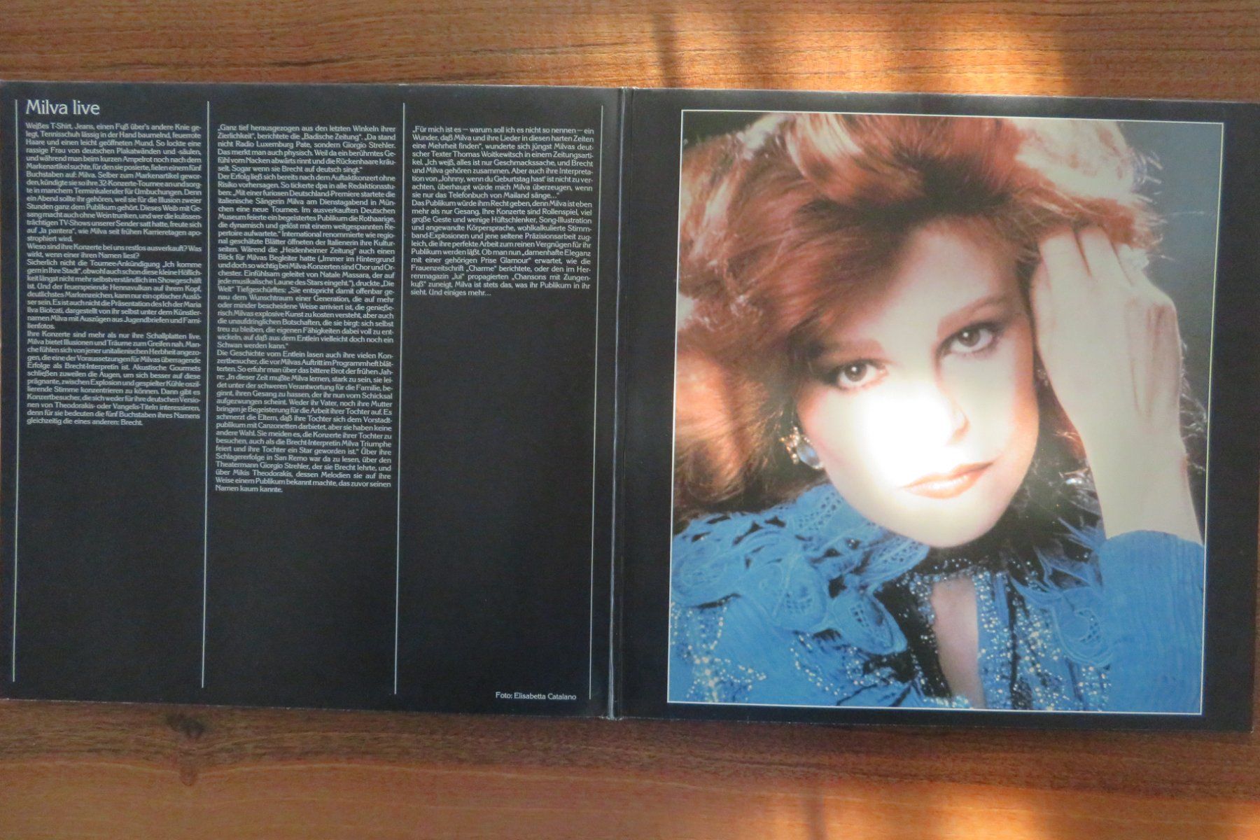 Dischi in vinile: MILVA DAS KONZERT Doppel-LP – Usato da Wil ZH venduto da Tamagy 1
