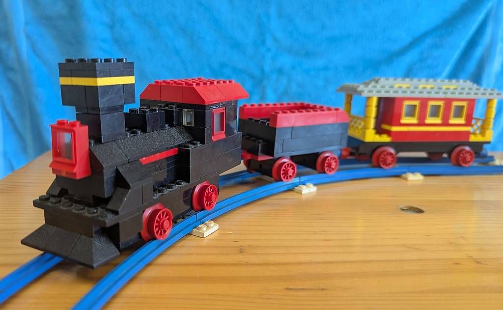 Baukästen: Lego Dampflok – Gebraucht aus Menziken von Hasefizz