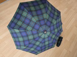 Regenschirm Knirps ultra light, Schottenmuster