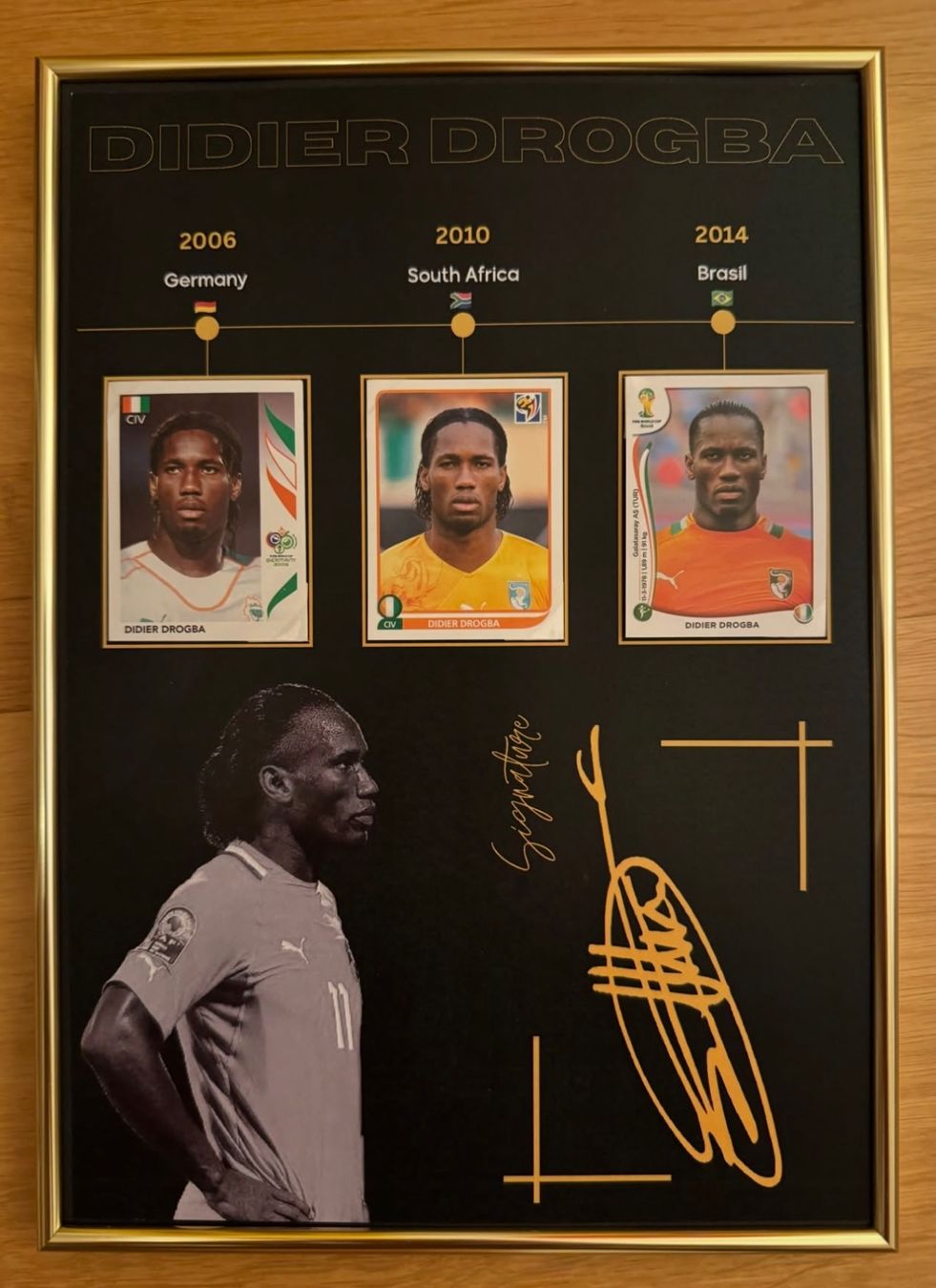 Panini Carte collezionabili: Panini-Plakat Didier Drogba – Nuovo (secondo la descrizione) da Stettlen venduto da DieTaube2.0