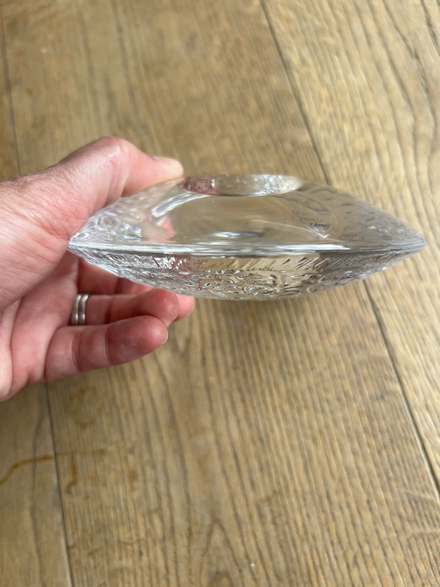 Portacandele: Orrefors Discus Glas-Votivkerzenhalter – Usato da Uerikon venduto da Saffagirl 3