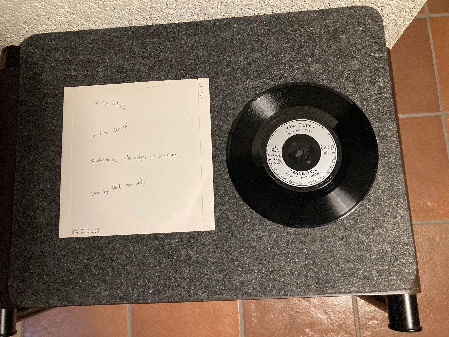 Dischi in vinile: The Cure - Primary – Usato da Fribourg venduto da Karushi 1