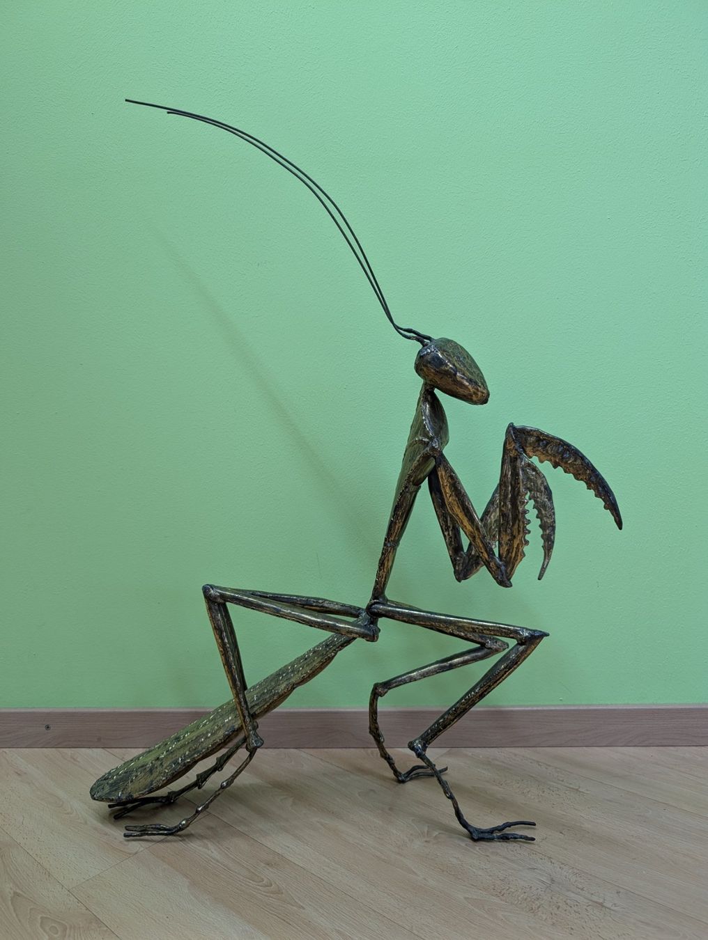 Sculture & Statue: Skulptur Gottesanbeterin von Jacques Duval-Brasseur – Usato da Zürich venduto da benji25