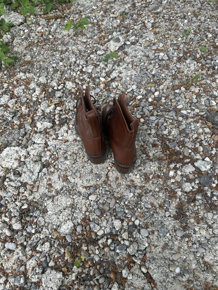 Chaussures femmes: Braune Leder Stiefeletten, Grösse 39 – Neuf (Voir description) à Wettingen par Northernlights001 3