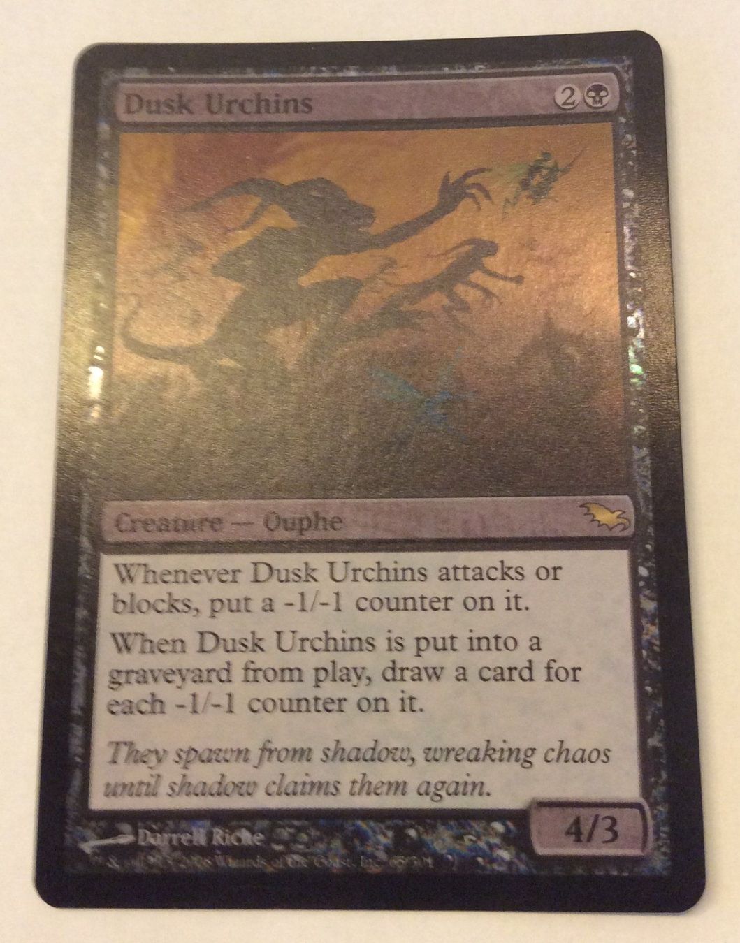 Magic The Gathering Carte collezionabili: MtG - Dusk Urchins - Shadowmoor  (Foil) – Usato da Bolligen venduto da Gurkenfeld
