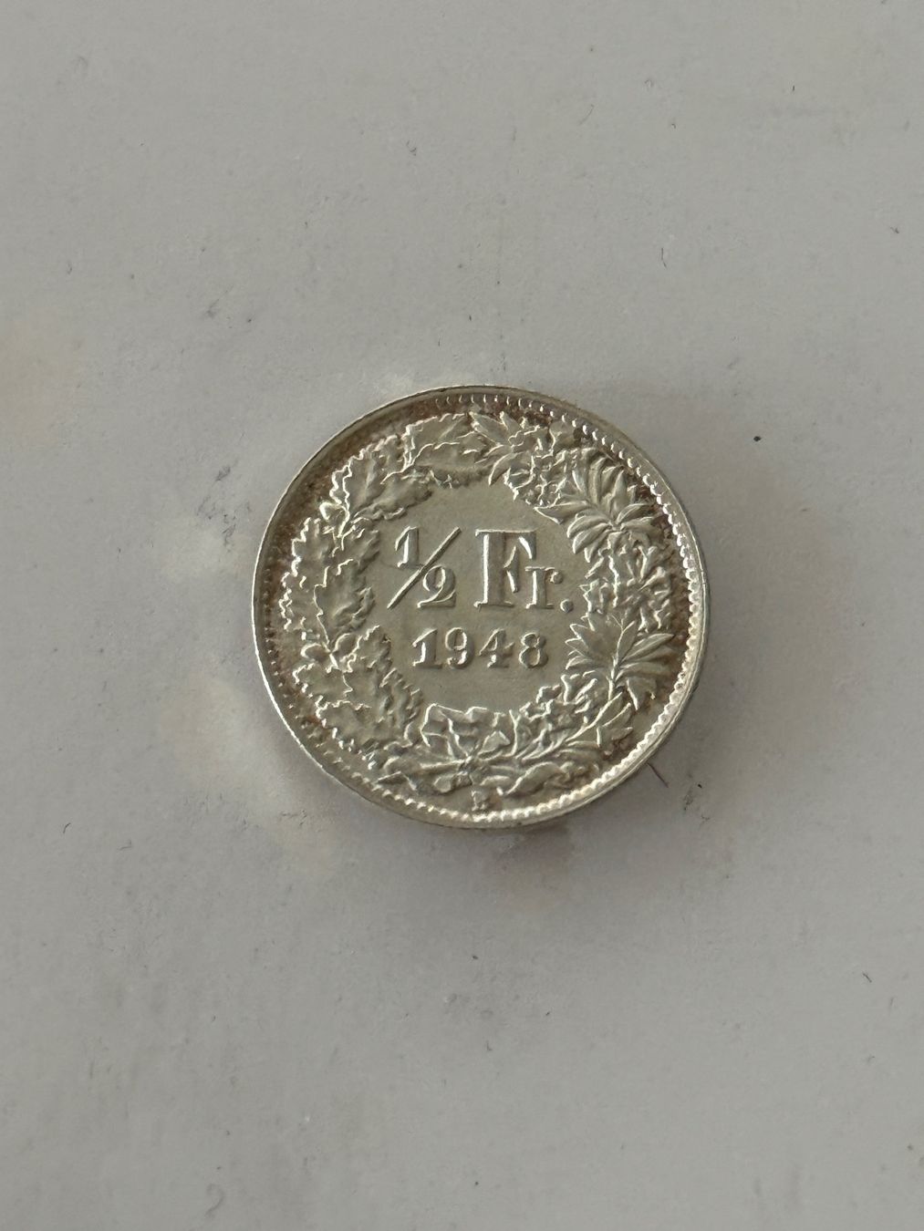 Tutti le monete: 1/2 Franken 1948  Unz – Nuovo (secondo la descrizione) da Wallisellen venduto da SWISS_SILVER1 1