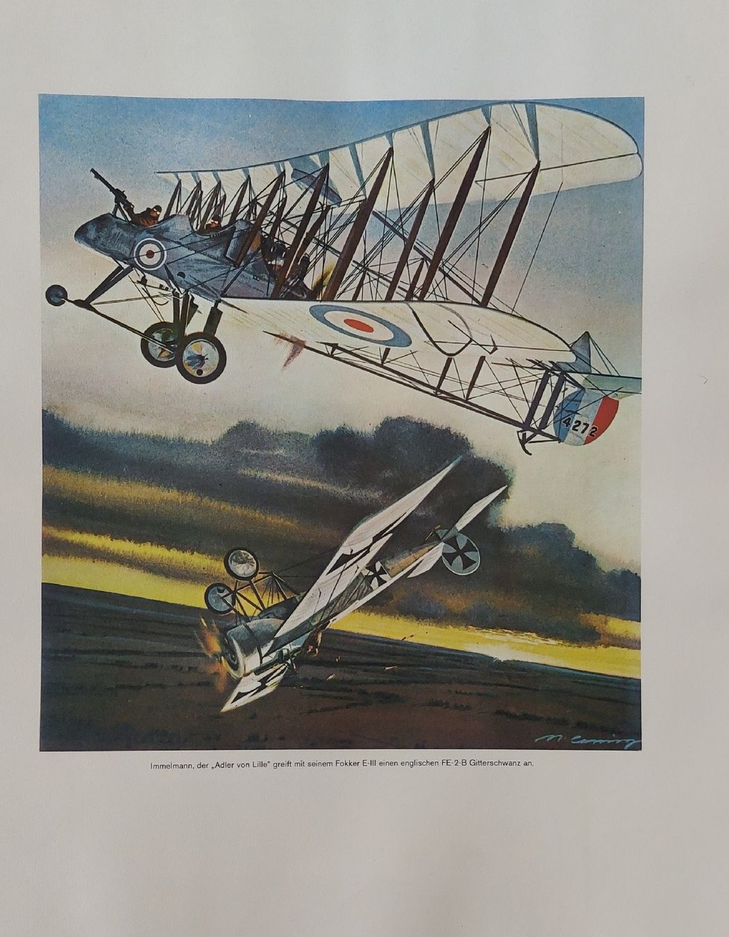 Foto & Immagini: Poster/Bilder Flugzeuge, 1. Weltkrieg – Usato da Pfäffikon ZH venduto da moswey6 1
